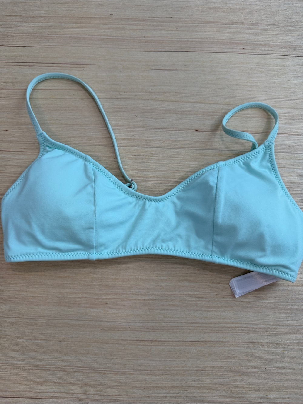 GAP Mint Green Bikini Top with Adjustable Strap